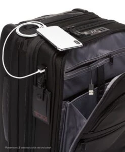 Tumi ALPHA International Office 4 Wheeled Carry On BLACK -Tumi 117155 1041 hi res alt5 6
