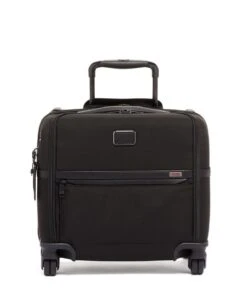 Tumi ALPHA Compact 4 Wheeled Brief BLACK