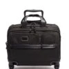 Tumi ALPHA Deluxe 4 Wheeled Laptop Case Brief BLACK -Tumi 117158 1041 hi res main 1