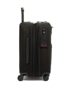 Tumi ALPHA International Dual Access 4 Wheeled Carry On BLACK -Tumi 117160 1041 hi res alt3 4