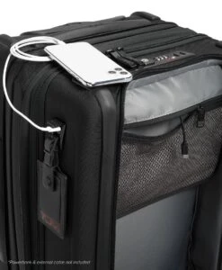 Tumi ALPHA International Dual Access 4 Wheeled Carry On BLACK -Tumi 117160 1041 hi res alt5 6