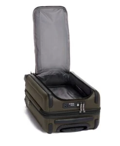 Tumi ALPHA International Dual Access 4 Wheeled Carry On OLIVE NIGHT -Tumi 117160 9194 hi res alt2 3