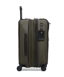 Tumi ALPHA International Dual Access 4 Wheeled Carry On OLIVE NIGHT -Tumi 117160 9194 hi res alt3 4