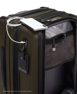 Tumi ALPHA International Dual Access 4 Wheeled Carry On OLIVE NIGHT -Tumi 117160 9194 hi res alt5 6