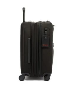 Tumi ALPHA Continental Dual Access 4 Wheeled Carry-On BLACK -Tumi 117161 1041 hi res alt3 4