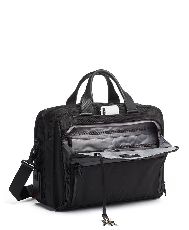 Tumi ALPHA Organizer Brief BLACK 6 Tumi ALPHA Organizer Brief BLACK - Image 4