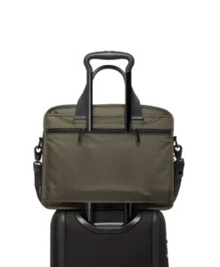 Tumi ALPHA Expandable Organizer Laptop Brief OLIVE NIGHT 13 Tumi ALPHA Expandable Organizer Laptop Brief OLIVE NIGHT -Tumi 117305 9194 hi res alt5 6