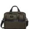 Tumi ALPHA Expandable Organizer Laptop Brief OLIVE NIGHT