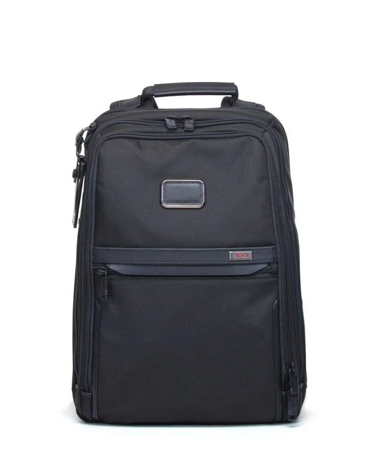 Tumi ALPHA Slim Backpack BLACK 3 Tumi ALPHA Slim Backpack BLACK
