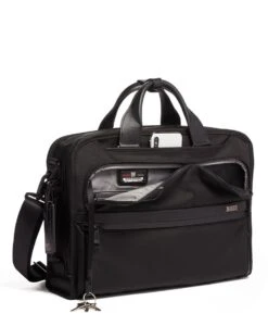 Tumi ALPHA Slim Three Way Brief BLACK -Tumi 117346 1041 hi res alt2 3