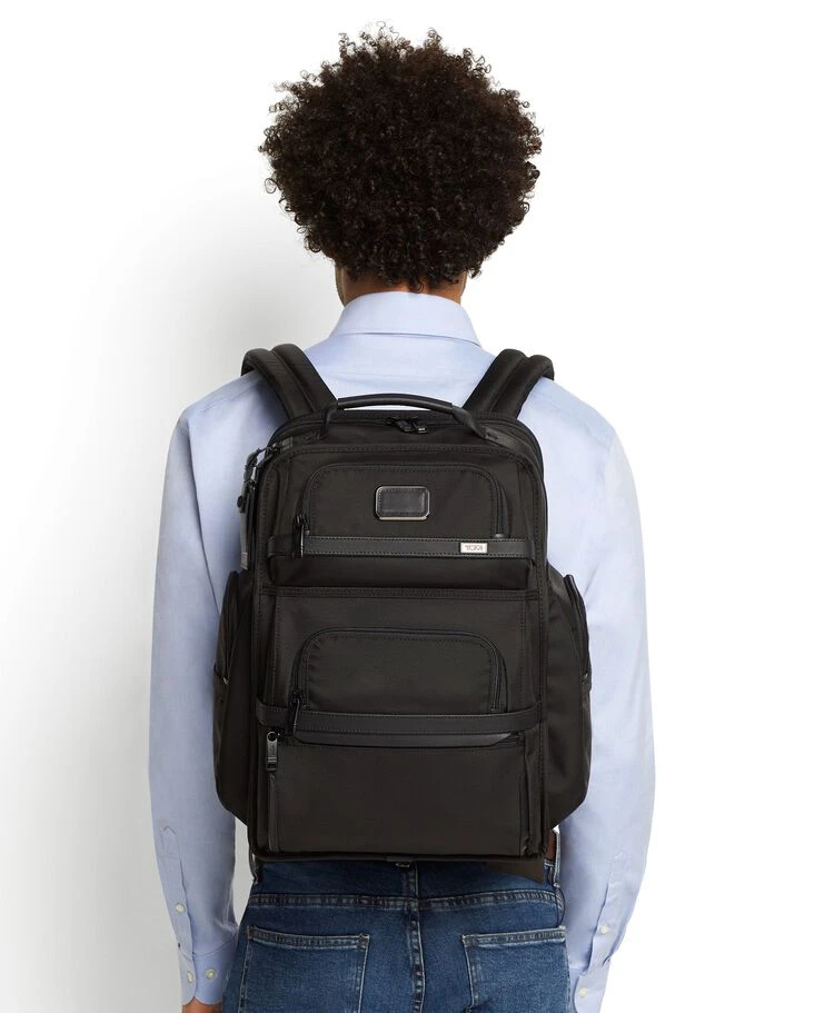 ALPHA Tumi Brief Pack BLACK 4 ALPHA Tumi Brief Pack BLACK - Image 2