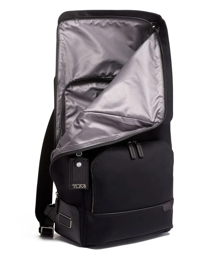 Tumi HARRISON Osborn Roll Top Backpack BLACK 4 Tumi HARRISON Osborn Roll Top Backpack BLACK - Image 2