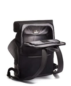 Tumi HARRISON Osborn Roll Top Backpack BLACK 12 Tumi HARRISON Osborn Roll Top Backpack BLACK -Tumi 130545 1041 hi res alt3 4