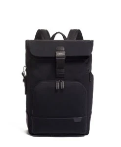 Tumi HARRISON Osborn Roll Top Backpack BLACK