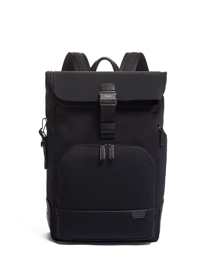 Tumi HARRISON Osborn Roll Top Backpack BLACK 3 Tumi HARRISON Osborn Roll Top Backpack BLACK