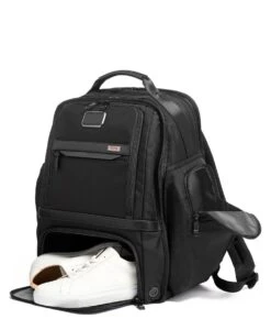Tumi ALPHA Travel Packing Backpack BLACK -Tumi 135529 1041 hi res alt4 5