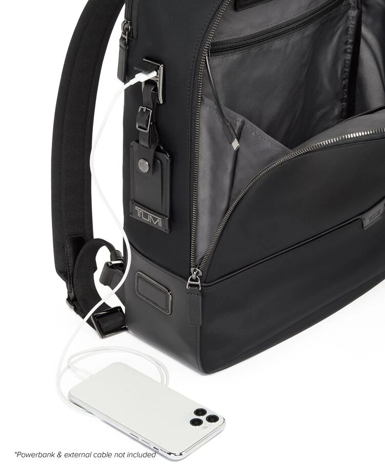 Tumi HARRISON William Backpack BLACK 6 Tumi HARRISON William Backpack BLACK - Image 4
