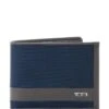 Tumi ALPHA Global Double Billfold NAVY/GREY -Tumi 135615 1602 hi res main 1