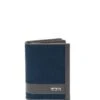 Tumi ALPHA Gusseted Card Case NAVY/GREY -Tumi 135620 1602 hi res main 1