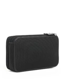 Tumi ALPHA Triple Zip Clutch BLACK 7 Tumi ALPHA Triple Zip Clutch BLACK -Tumi 135648 1041 hi res alt2 3