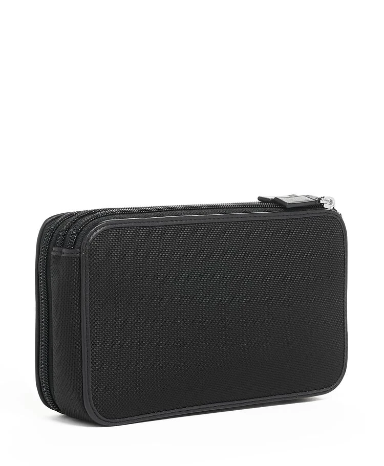 Tumi ALPHA Triple Zip Clutch BLACK 5 Tumi ALPHA Triple Zip Clutch BLACK - Image 3