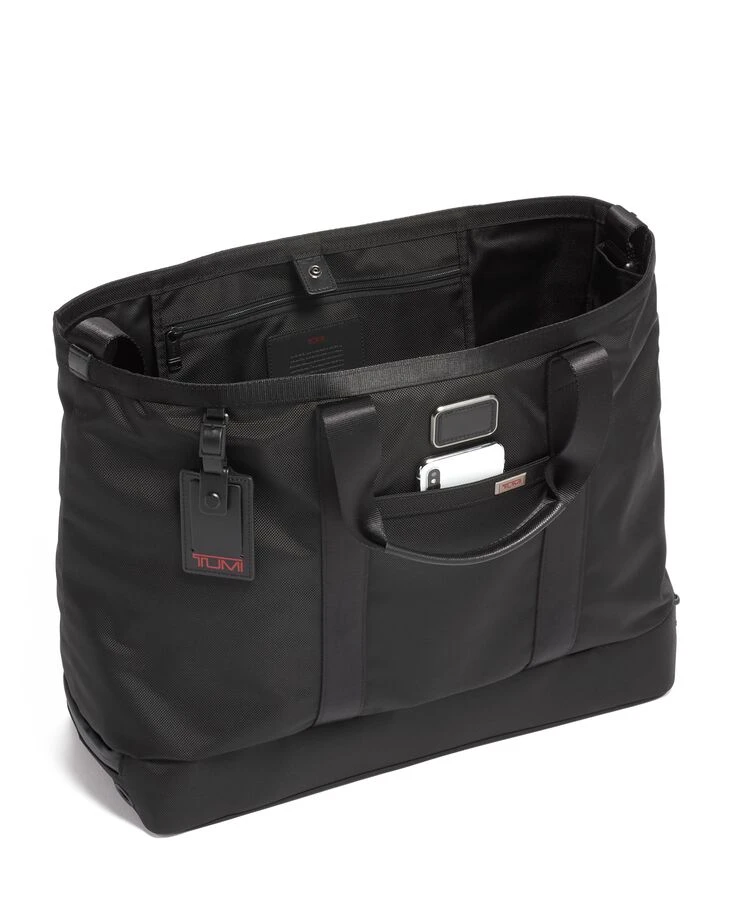 Tumi ALPHA Carryall Tote BLACK 4 Tumi ALPHA Carryall Tote BLACK - Image 2