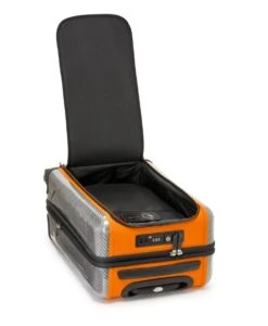 TUMI I MCLAREN Aero International Expandable 4 Wheeled Carry On PAPAYA -Tumi 138964 2344 hi res alt2 3