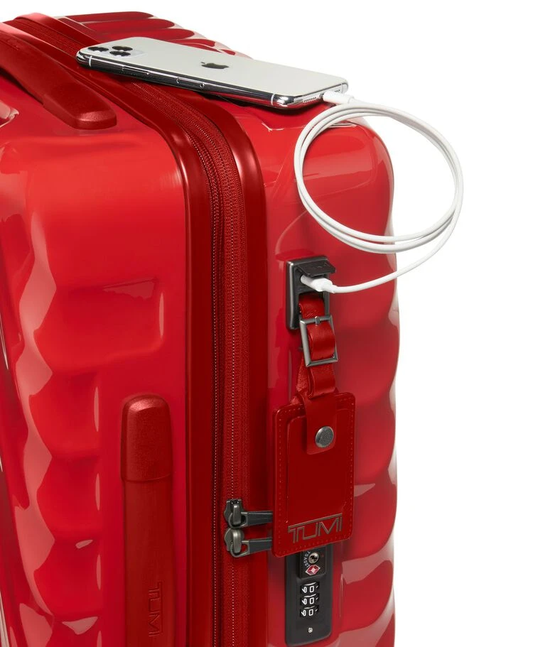 Tumi 19 DEGREE International Expandable 4 Wheeled Carry-On RED 8 Tumi 19 DEGREE International Expandable 4 Wheeled Carry-On RED - Image 6