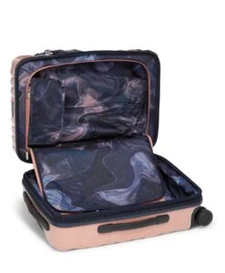 Tumi 19 DEGREE International Expandable 4 Wheeled Carry-On BLUSH/NAVY LIQUID PRINT -Tumi 139683 A207 hi res alt2 3