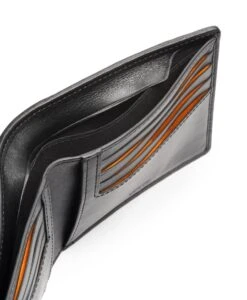 TUMI I MCLAREN Global Double Billfold CARBON/PAPAYA -Tumi 140120 9546 hi res alt2 3
