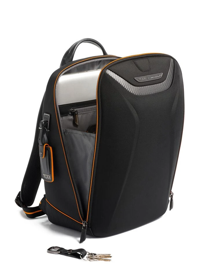 TUMI I MCLAREN Halo Backpack BLACK 4 TUMI I MCLAREN Halo Backpack BLACK - Image 2