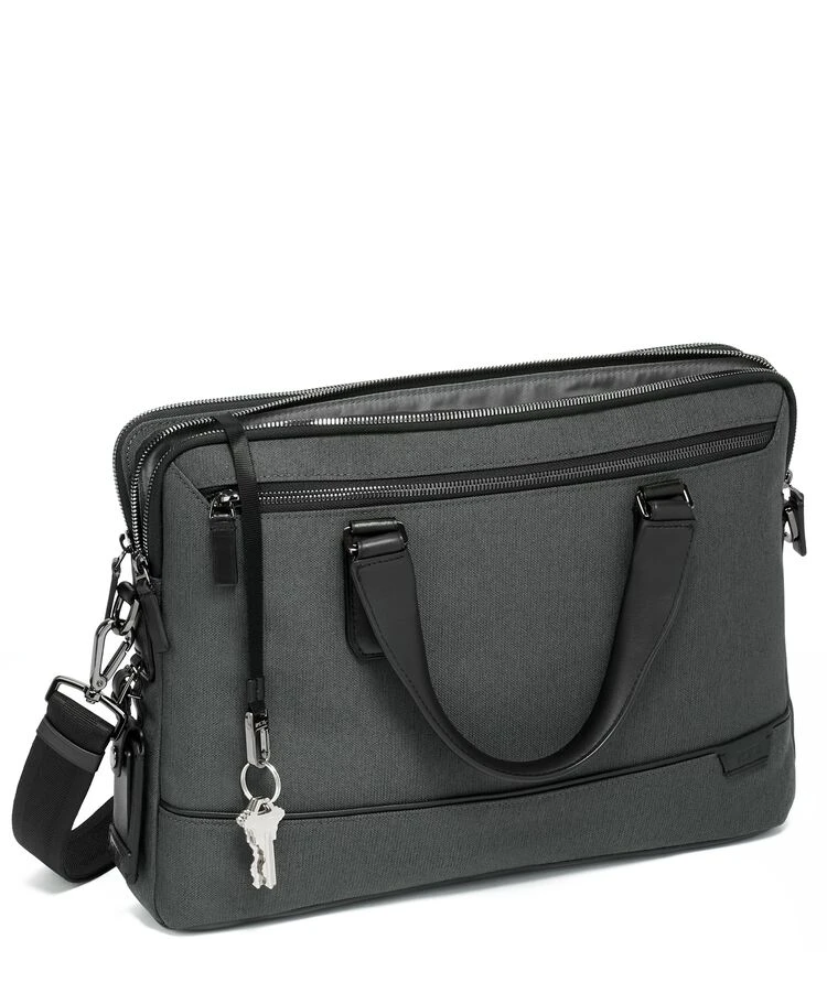 Tumi HARRISON Sycamore Slim Brief GRAPHITE 5 Tumi HARRISON Sycamore Slim Brief GRAPHITE - Image 3