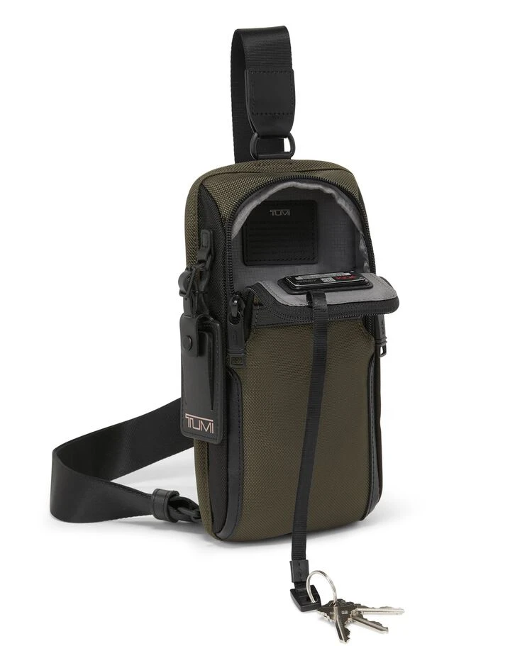 Tumi ALPHA Compact Sling OLIVE NIGHT 4 Tumi ALPHA Compact Sling OLIVE NIGHT - Image 2