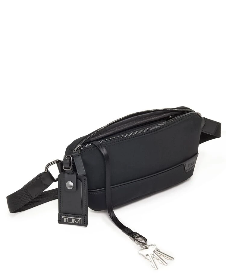 Tumi HARRISON Daven Waist Pack BLACK 4 Tumi HARRISON Daven Waist Pack BLACK - Image 2