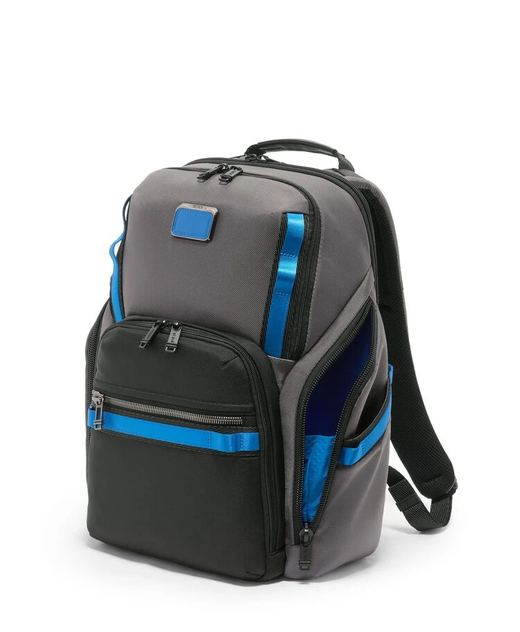 Tumi ALPHA BRAVO Search Backpack GREY/BLUE 7 Tumi ALPHA BRAVO Search Backpack GREY/BLUE - Image 5