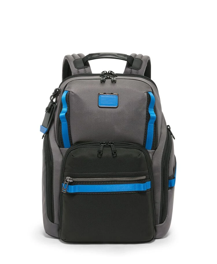 Tumi ALPHA BRAVO Search Backpack GREY/BLUE 3 Tumi ALPHA BRAVO Search Backpack GREY/BLUE