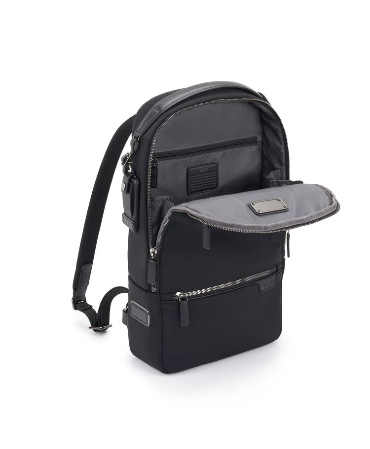 TUMI HARRISON Crawford Slim Backpack BLACK 4 TUMI HARRISON Crawford Slim Backpack BLACK - Image 2