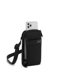 Tumi ALPHA Small Crossbody Pouch BLACK 6 Tumi ALPHA Small Crossbody Pouch BLACK -Tumi 144590 1041 hi res alt1 2