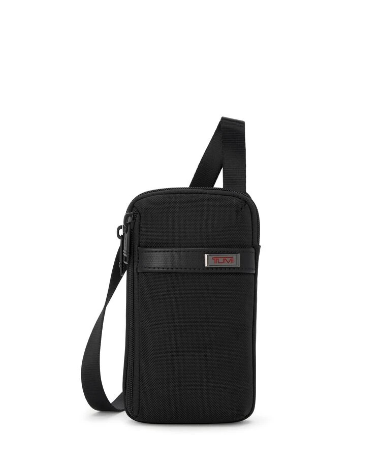 Tumi ALPHA Small Crossbody Pouch BLACK 3 Tumi ALPHA Small Crossbody Pouch BLACK