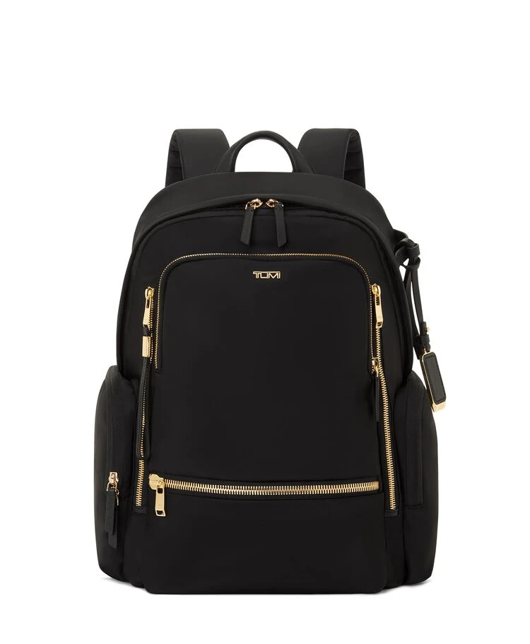 Tumi VOYAGEUR Celina Backpack BLACK/GOLD 3 Tumi VOYAGEUR Celina Backpack BLACK/GOLD