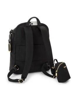 Tumi VOYAGEUR Halsey Backpack BLACK/GOLD -Tumi 146567 2693 hi res alt5 6