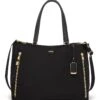 Tumi VOYAGEUR Valetta Large Tote BLACK/GOLD 1 Tumi VOYAGEUR Valetta Large Tote BLACK/GOLD -Tumi 146570 2693 hi res main 1