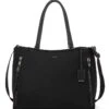 Tumi VOYAGEUR Valetta Large Tote BLACK/GUNMETAL -Tumi 146570 T522 hi res main 1
