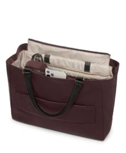 Tumi VOYAGEUR Valetta Medium Tote DEEP PLUM 10 Tumi VOYAGEUR Valetta Medium Tote DEEP PLUM -Tumi 146571 405E hi res alt2 3