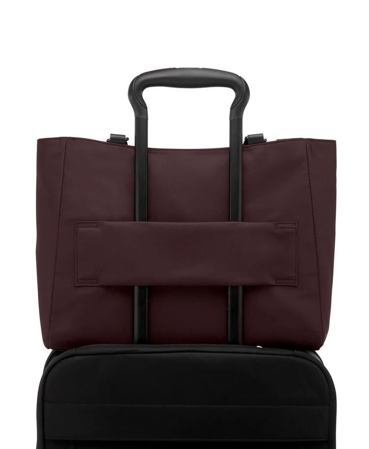 Tumi VOYAGEUR Valetta Medium Tote DEEP PLUM 8 Tumi VOYAGEUR Valetta Medium Tote DEEP PLUM - Image 6