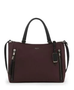 Tumi VOYAGEUR Valetta Medium Tote DEEP PLUM