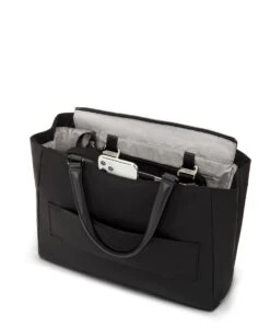 Tumi VOYAGEUR Valetta Medium Tote BLACK/GUNMETAL -Tumi 146571 T522 hi res alt2 3