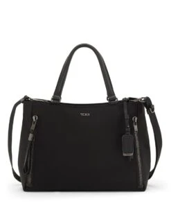 Tumi VOYAGEUR Valetta Medium Tote BLACK/GUNMETAL