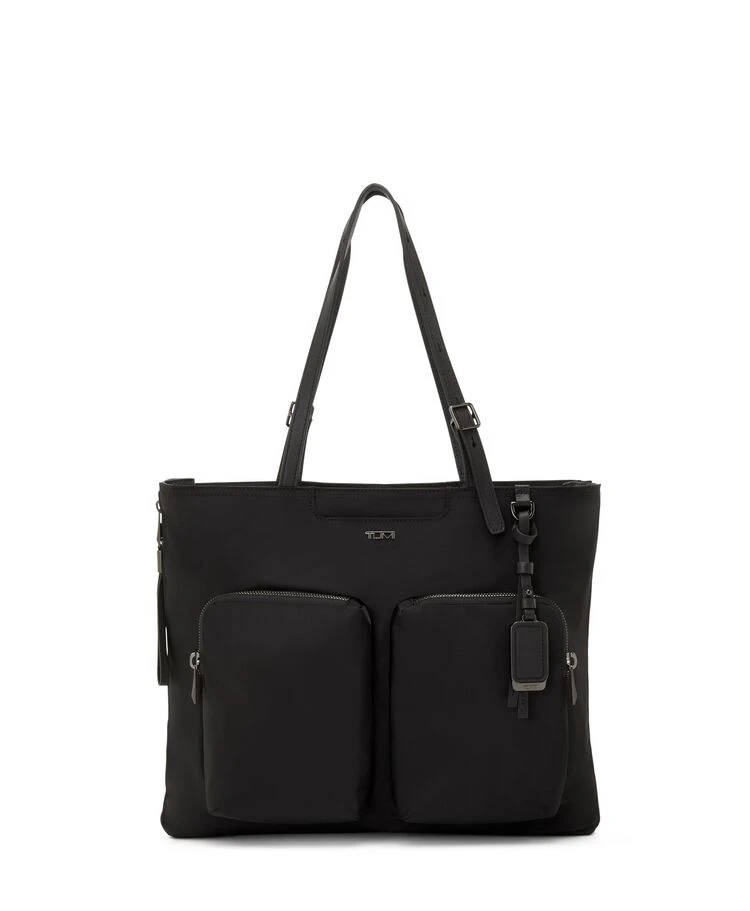 Tumi VOYAGEUR Cody Expandable Tote BLACK/GUNMETAL 3 Tumi VOYAGEUR Cody Expandable Tote BLACK/GUNMETAL