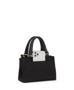 Tumi VOYAGEUR Valetta Micro Tote BLACK/GOLD -Tumi 146573 2693 hi res alt2 3 1